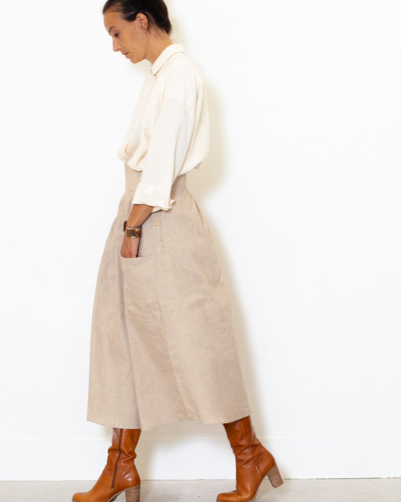 DERNIERE CHANCE- Jupe kim UPCYCLE