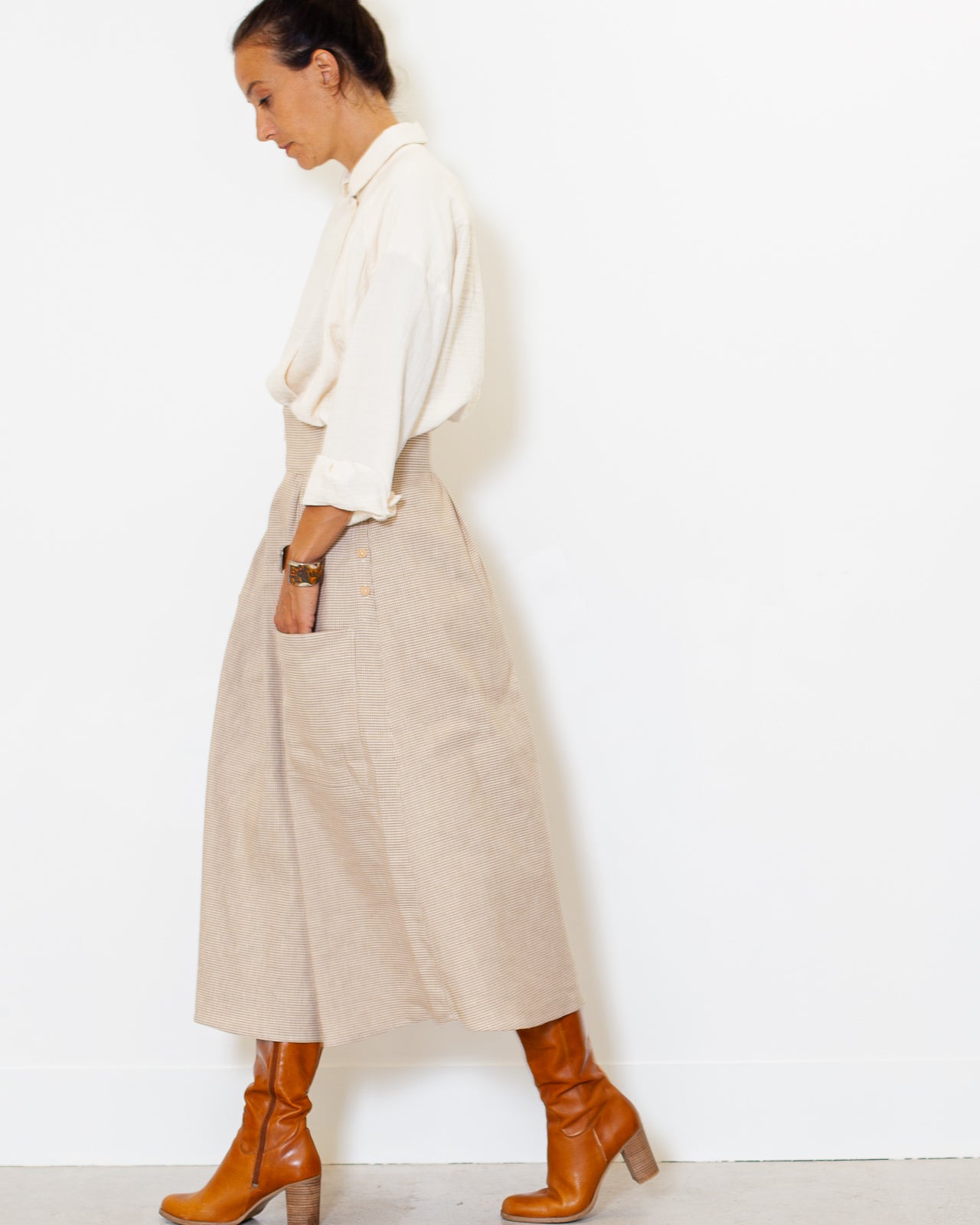 DERNIERE CHANCE- Jupe kim UPCYCLE