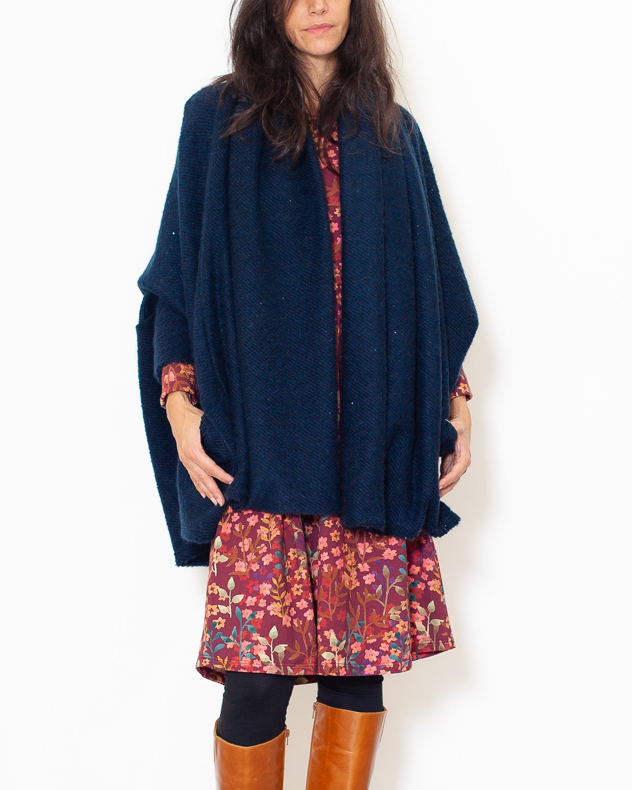 DERNIERE CHANCE - Gilet Juliette Laine - bleu
