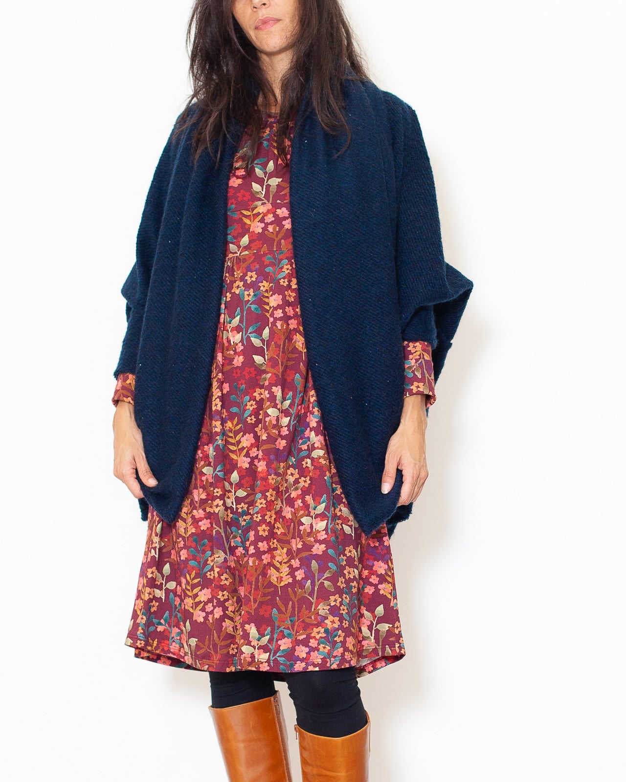 DERNIERE CHANCE - Gilet Juliette Laine - bleu