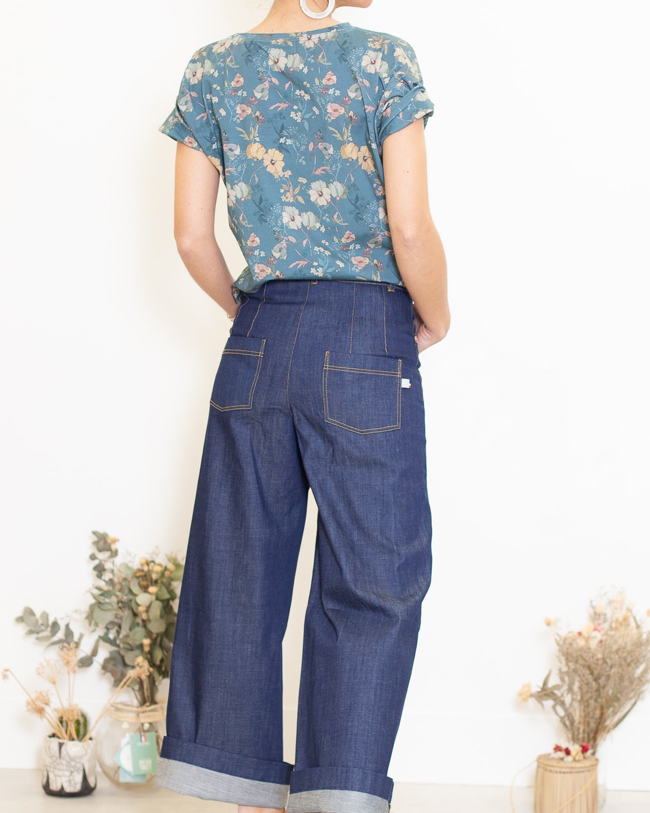 TEE-SHIRT LOUISA "jersey bio Mallow"