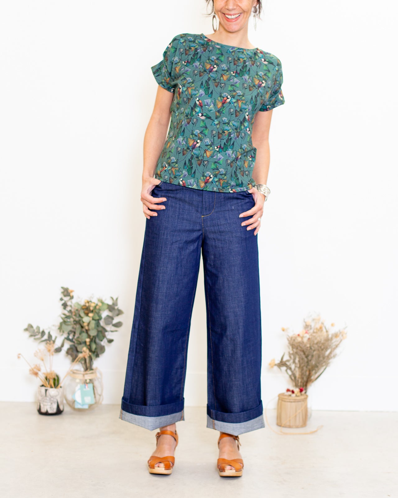 DERNIERE CHANCE- Tee-shirt BIO Louisa Gingko
