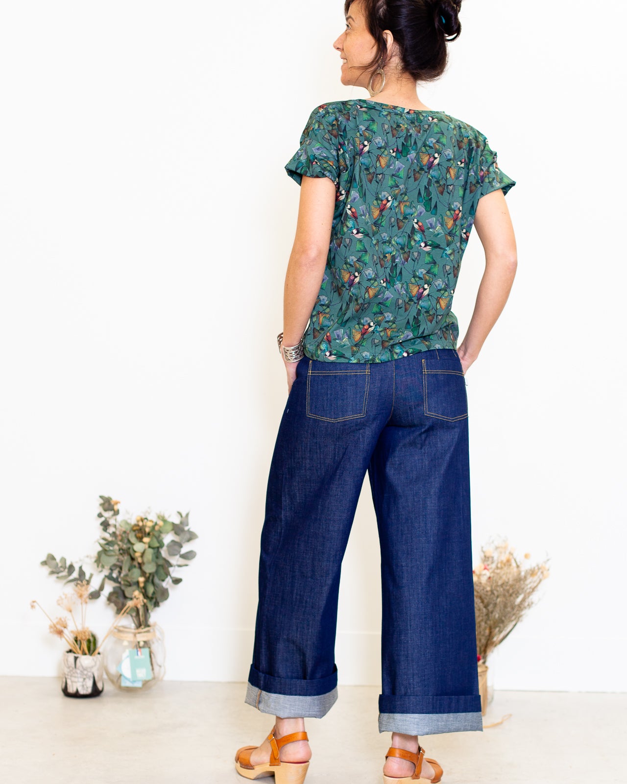 DERNIERE CHANCE- Tee-shirt BIO Louisa Gingko