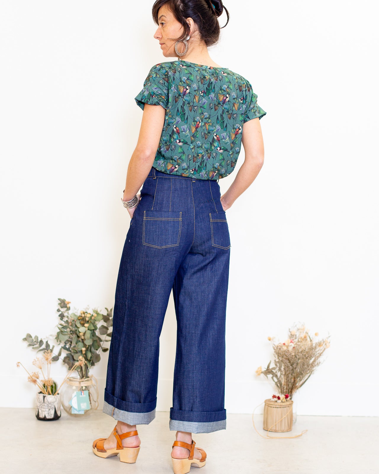 DERNIERE CHANCE- Tee-shirt BIO Louisa Gingko