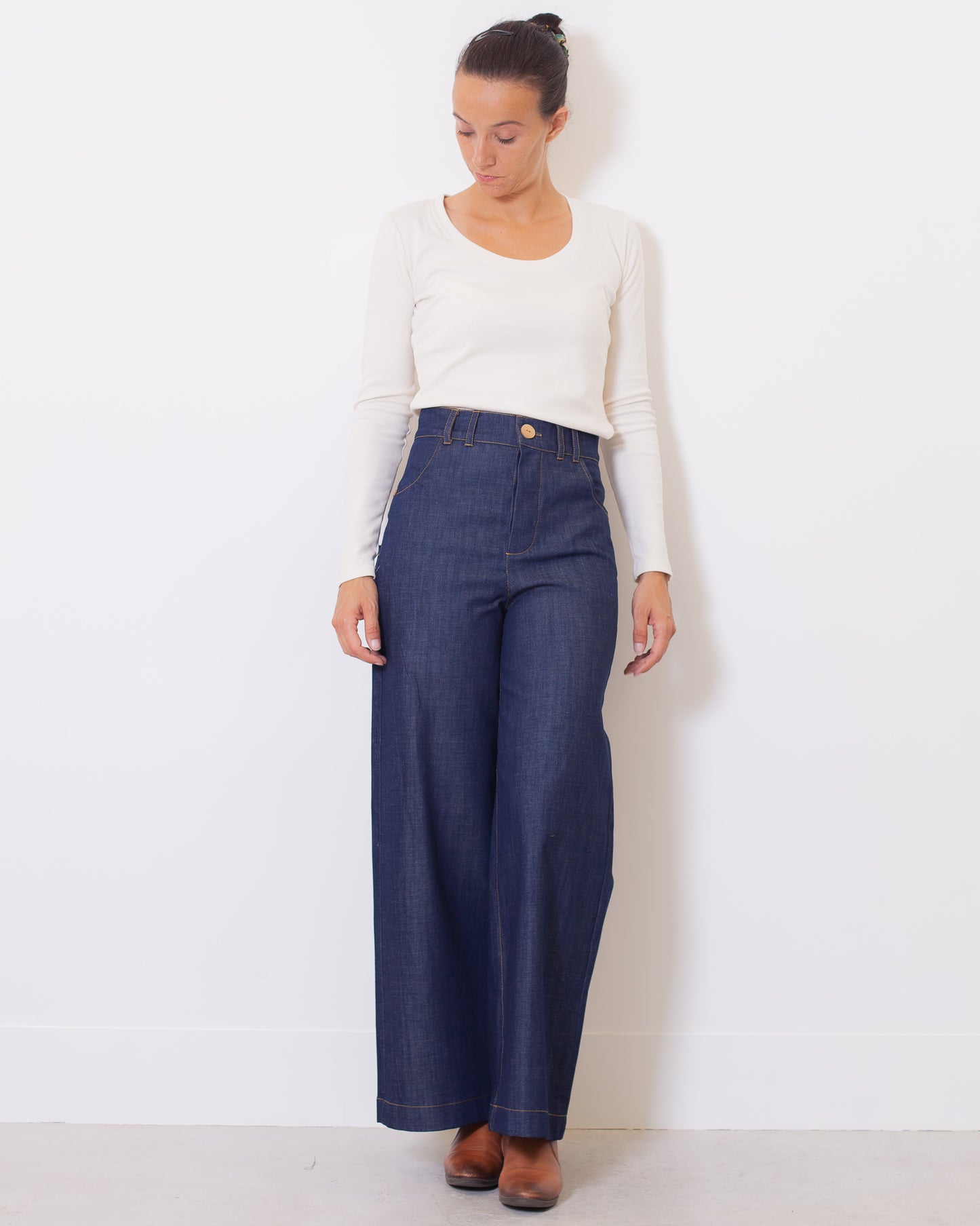 BIENTÔT DE RETOUR - Pantalon Marinette Denim BIO