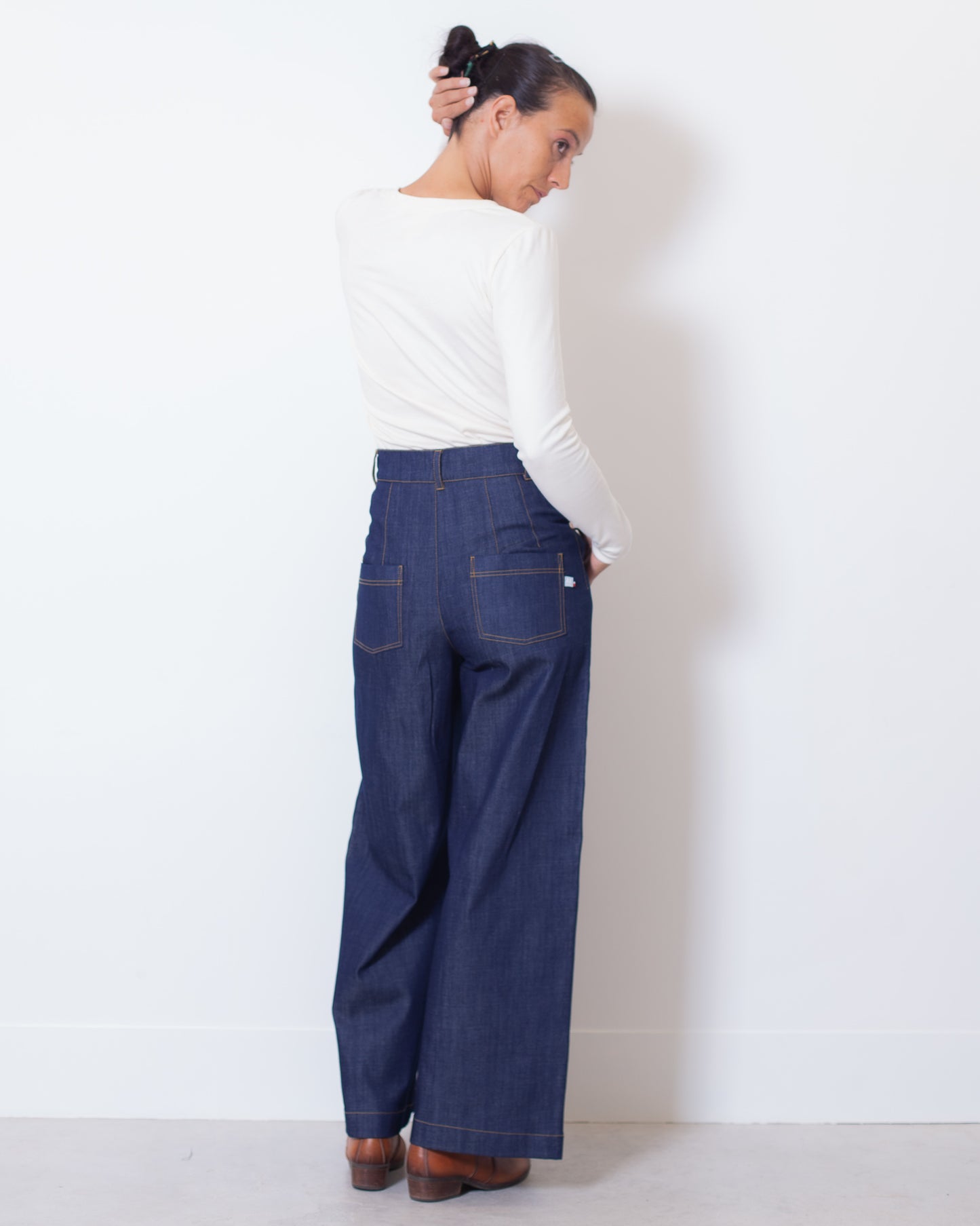 BIENTÔT DE RETOUR - Pantalon Marinette Denim BIO