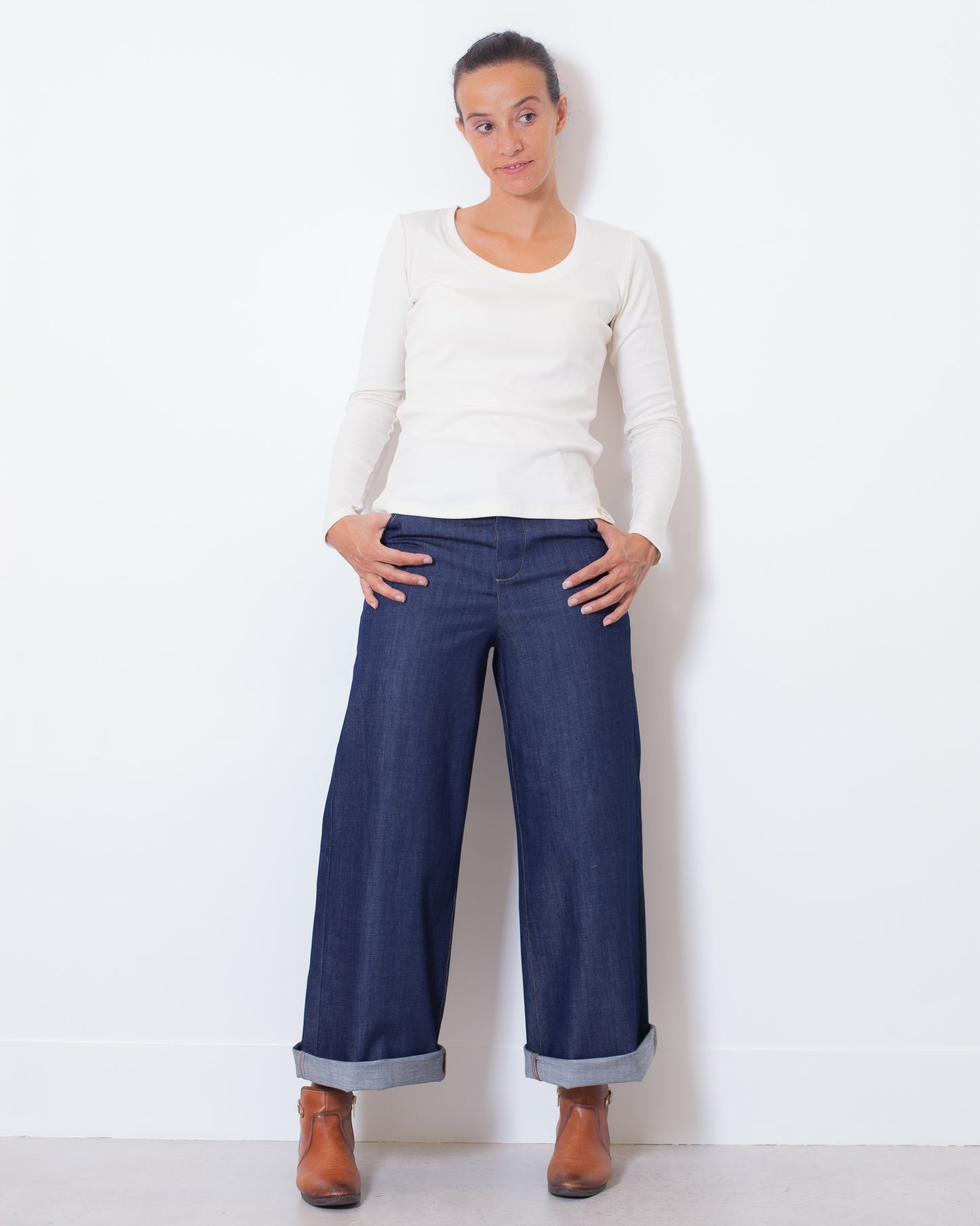 BIENTÔT DE RETOUR - Pantalon Marinette Denim BIO