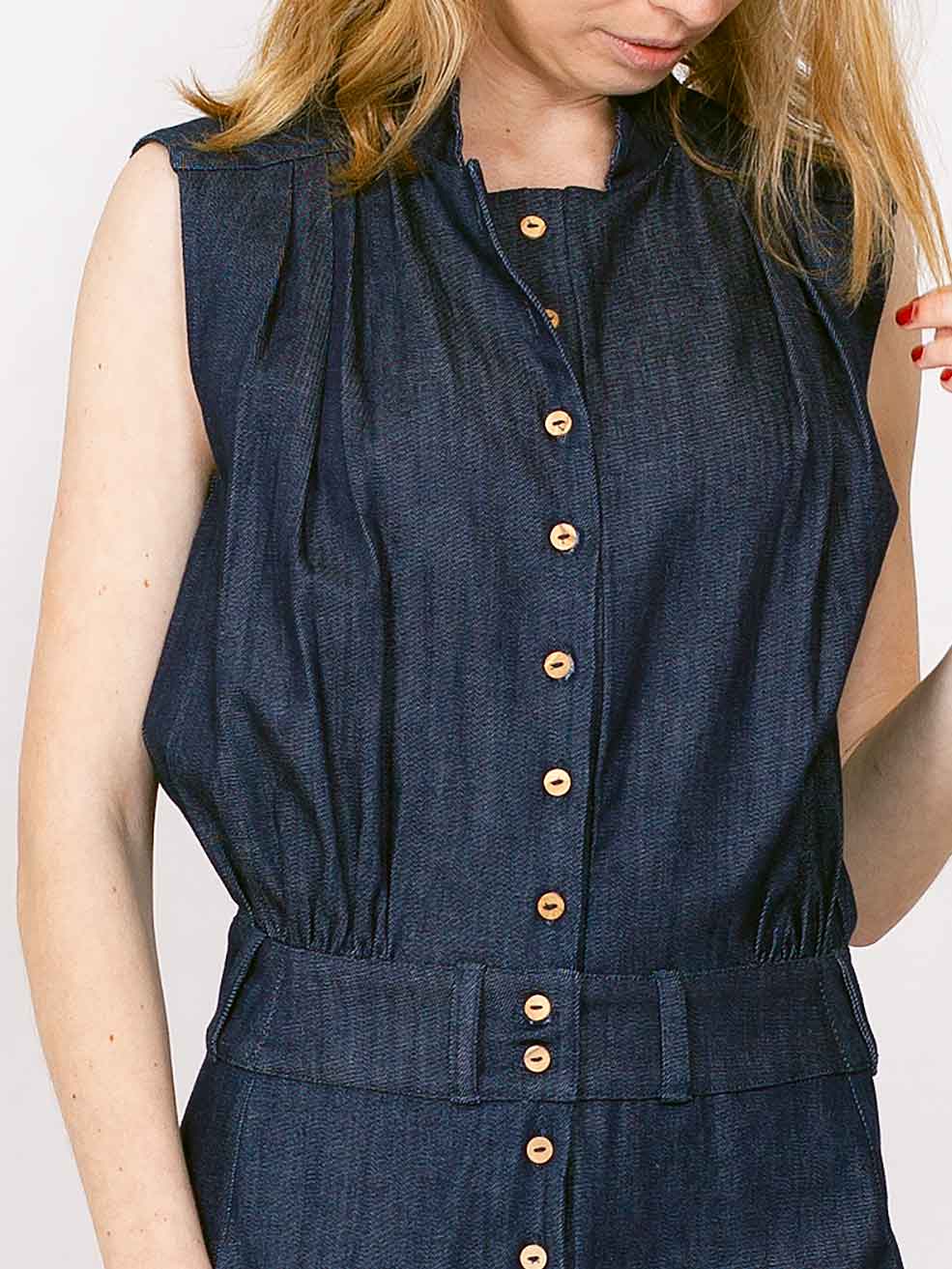 Combinaison Marina Denim Bio 🇫🇷- ICONIQUE