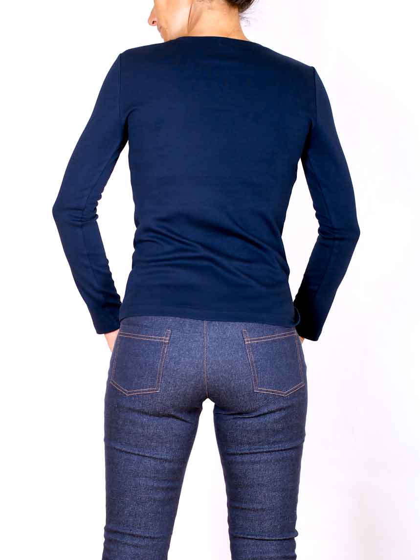 Tee-shirt Marina BIO Navy