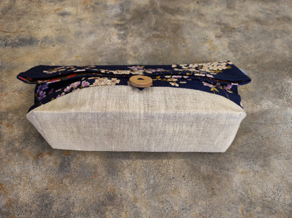 DERNIERE CHANCE - Trousse japonaise Sakura bleu
