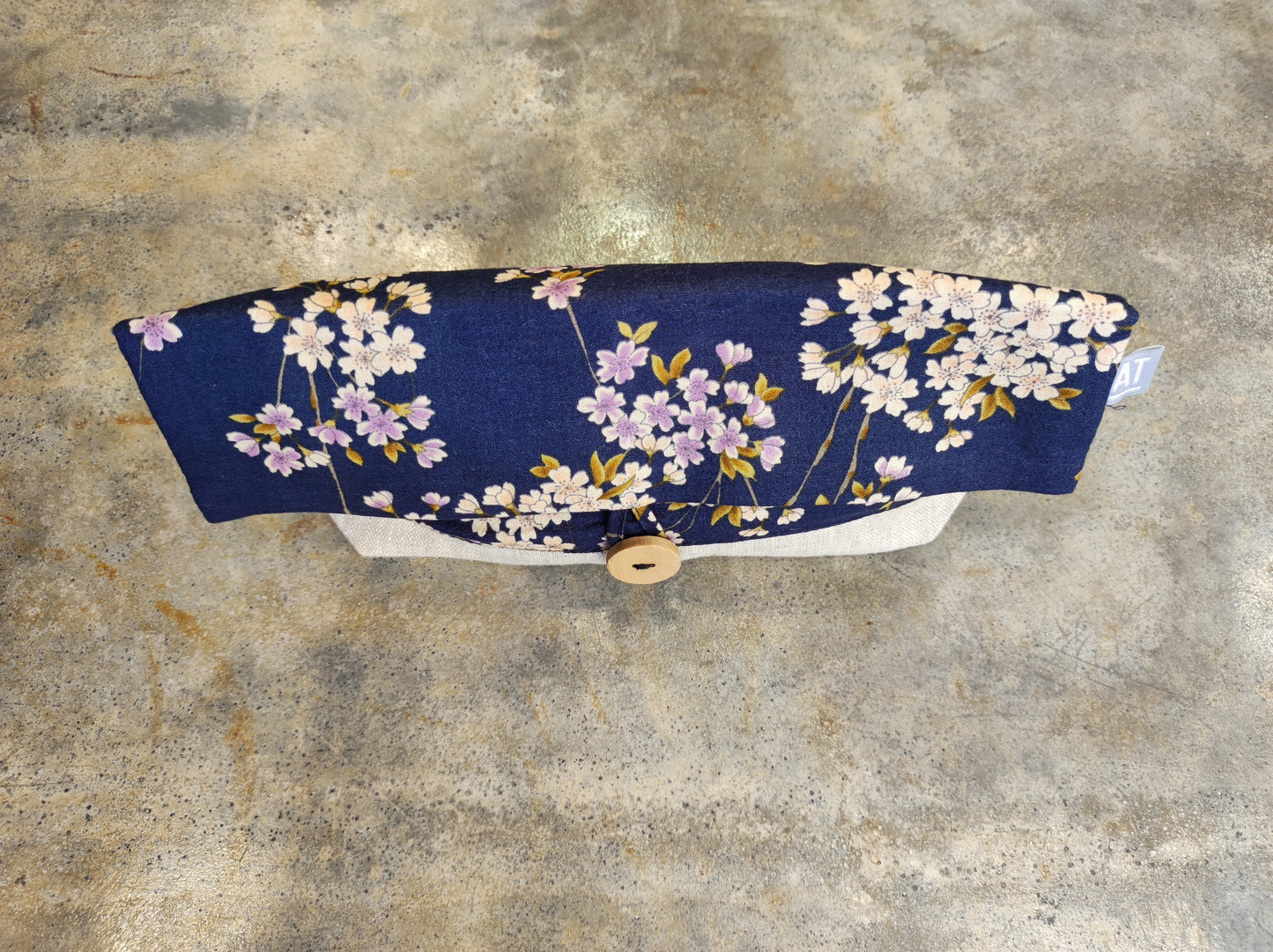 Trousse japonaise Sakura bleu