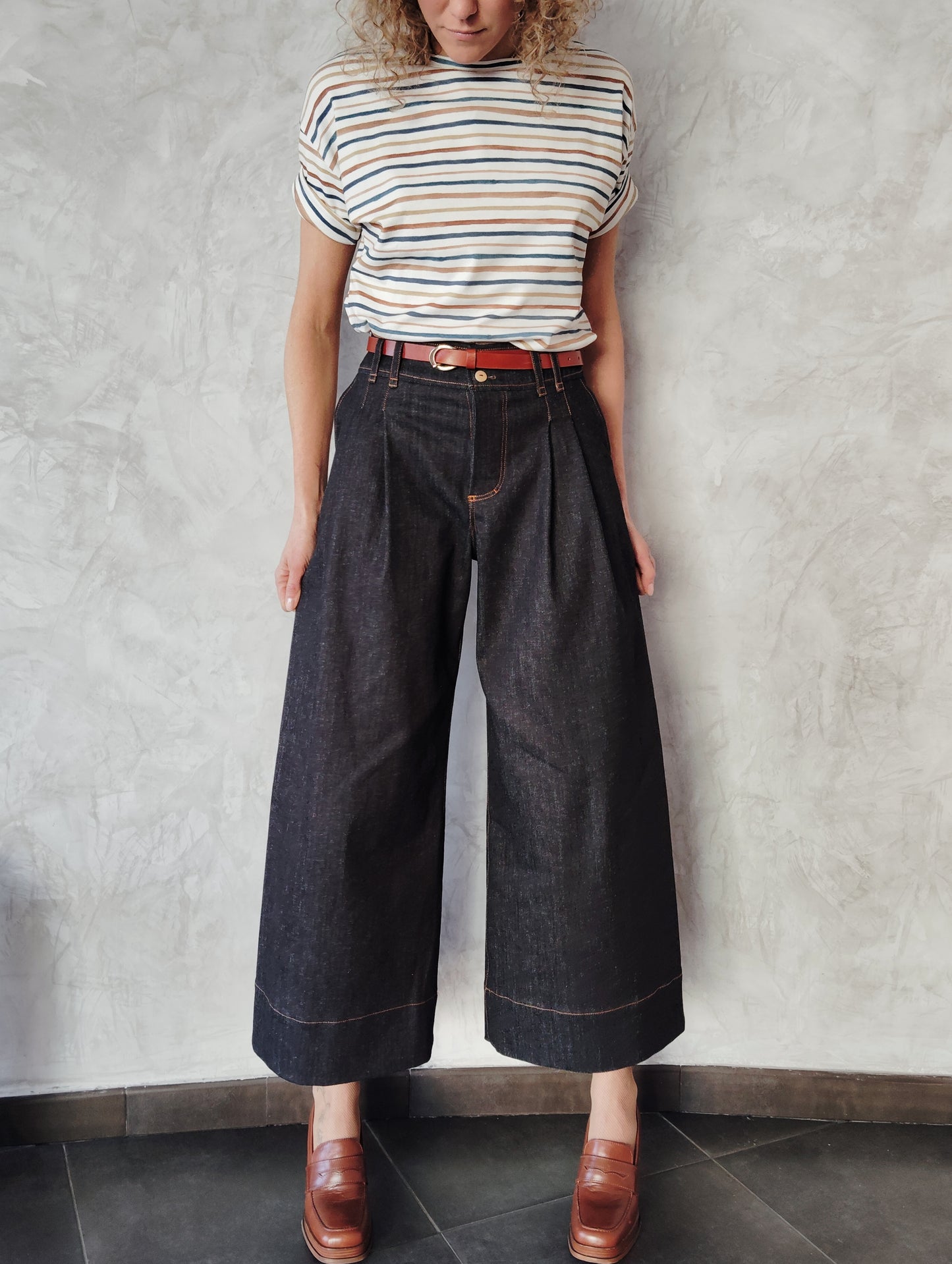 Pantalon Lou Denim Coton Up-cyclé