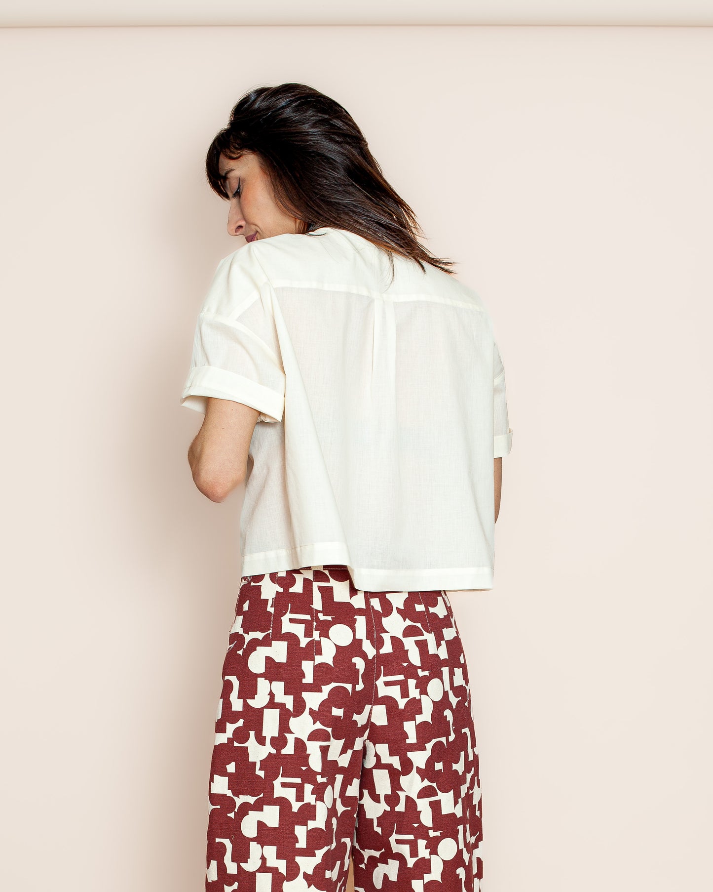 Chemise FLORA voile bio Nature