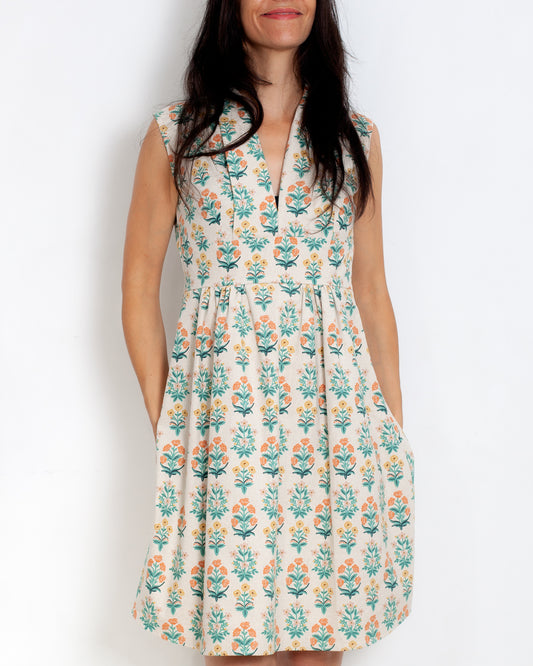 DERNIERE CHANCE - Robe Carole ART FLORAL
