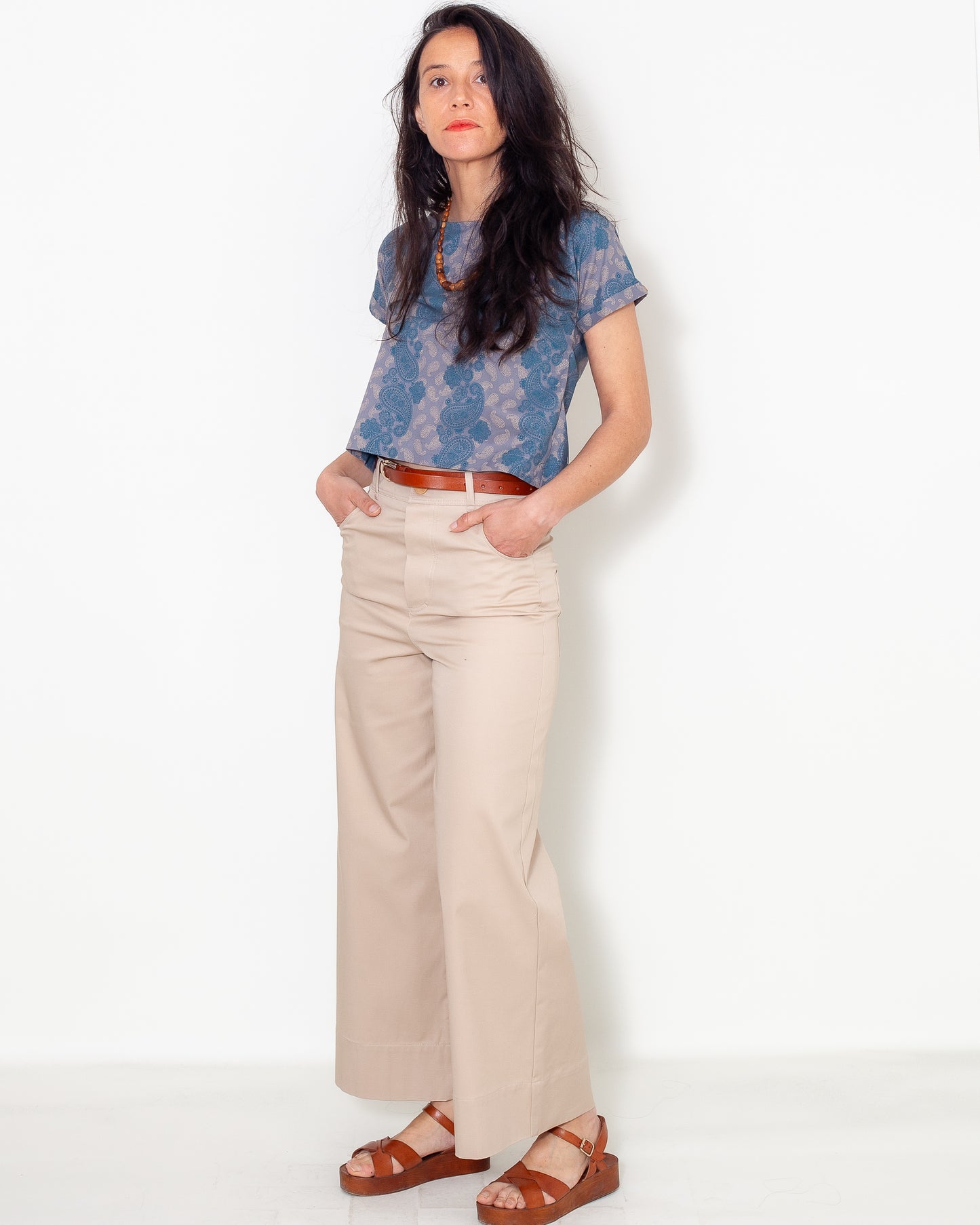 Pantalon Marinette Coton-UP Coton Beige