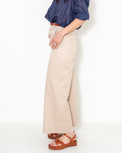 Pantalon Marinette Coton-UP Coton Beige- DERNIERE PIECE