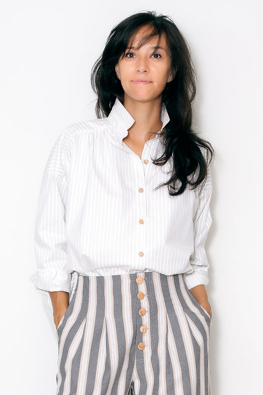 Chemise Marta Popeline rayée