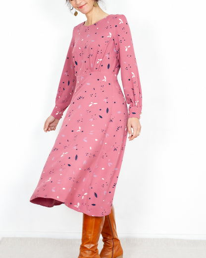 Robe Désirée Mind Rose ECOVERO - PRIX ROND