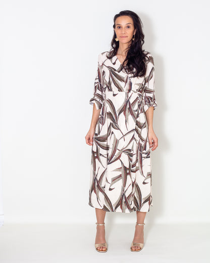 Robe Justine cache-coeur Rose Queen - SPECIAL