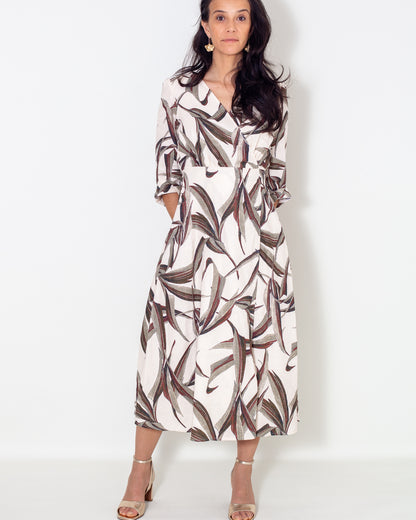 Robe Justine cache-coeur Rose Queen - SPECIAL