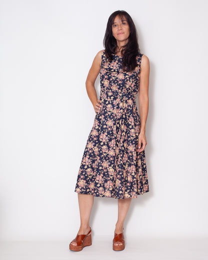 ROBE DAZY Japon Prunier Bleu