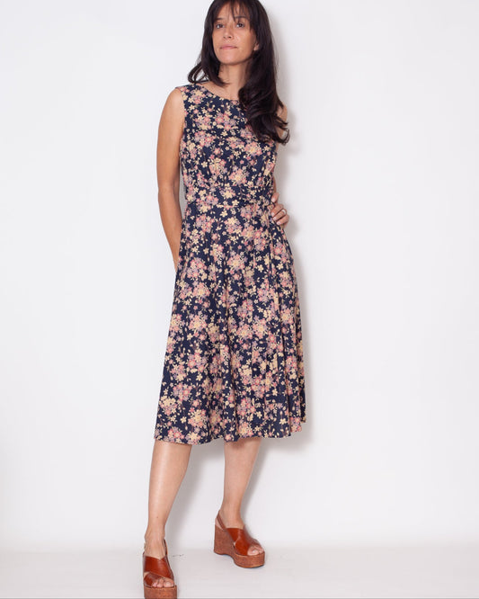 ROBE DAZY Japon Prunier Bleu