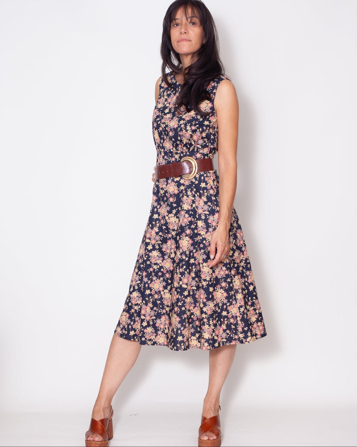 ROBE DAZY Japon Prunier Bleu