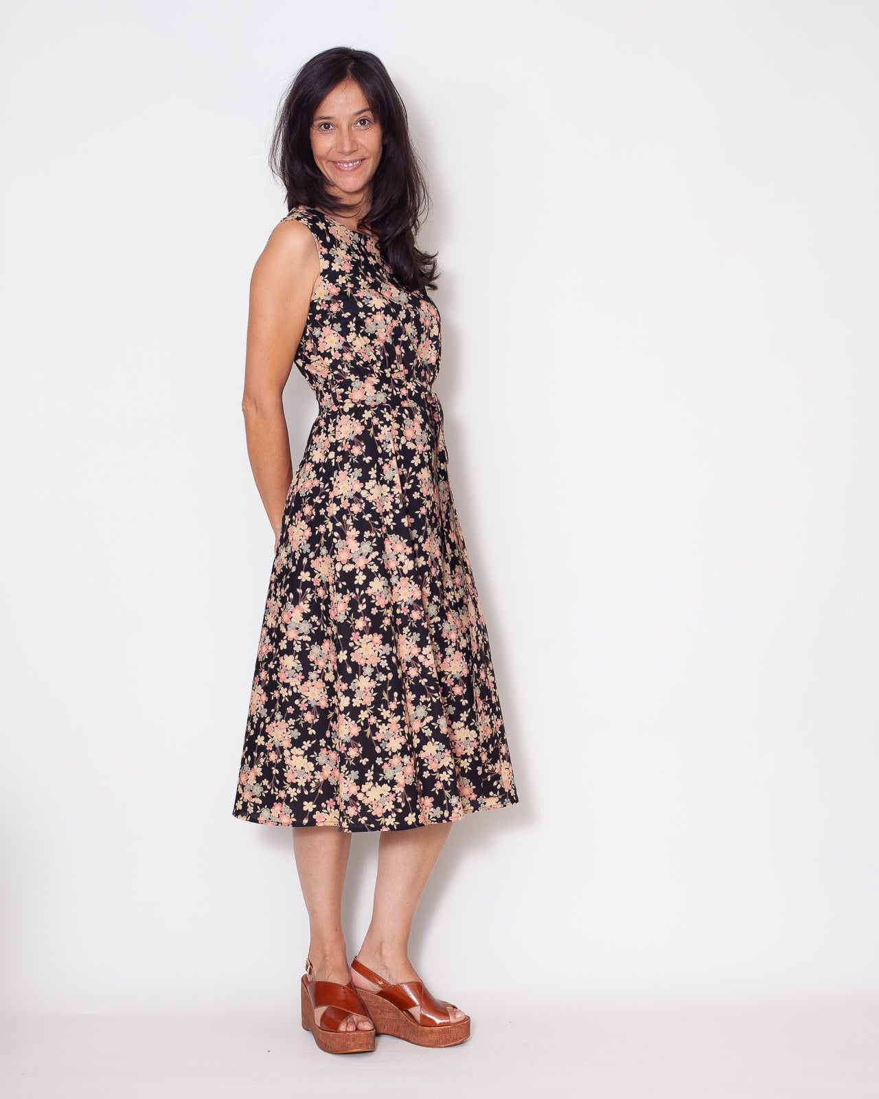 ROBE DAZY Japon Prunier Noir