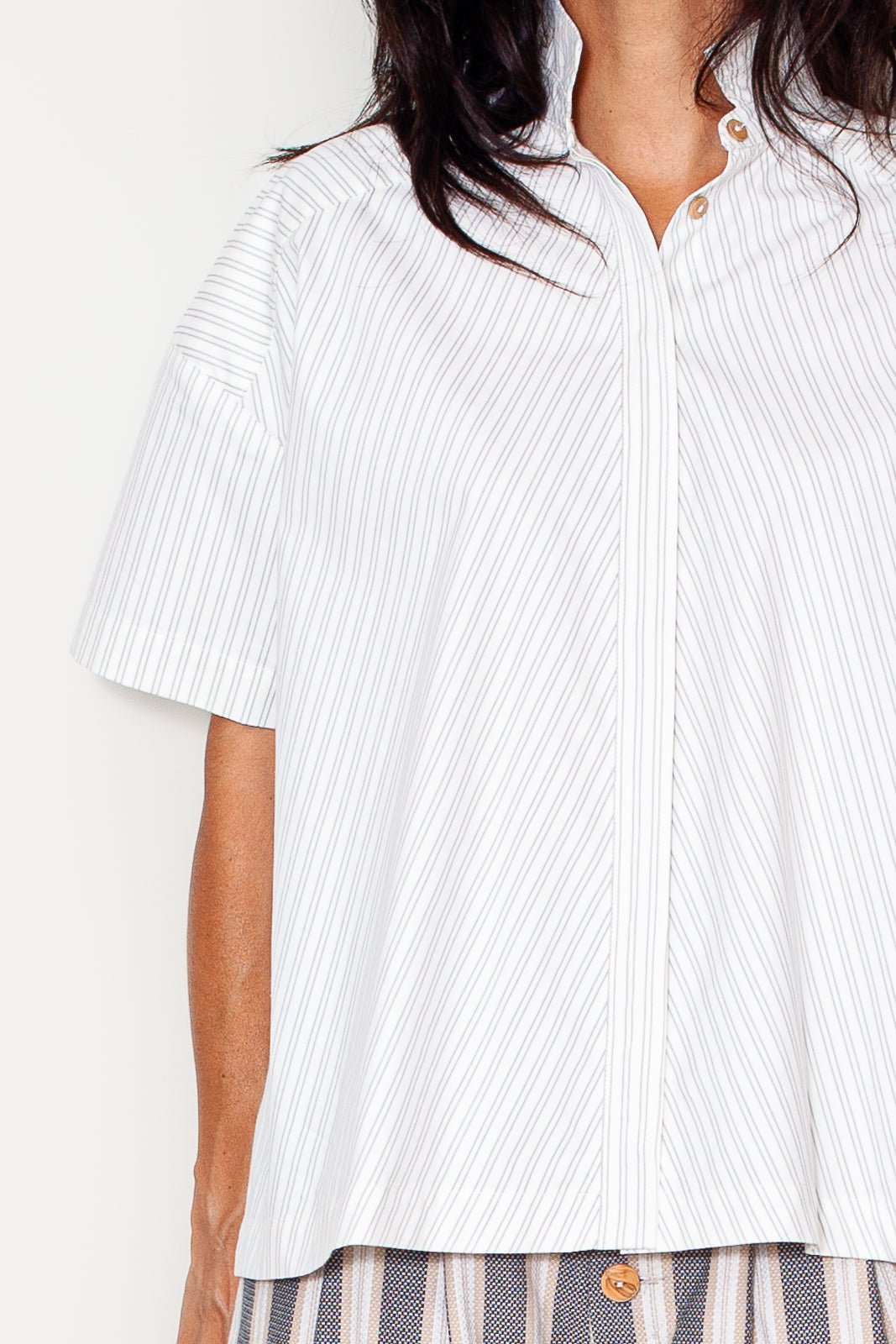 Chemise Olga Popeline Rayée