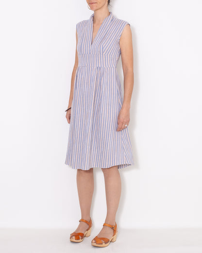 Robe Carole Rayures double gaze -SPECIAL