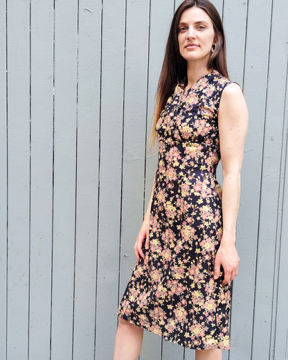 Robe Cloe Japon prunier bleu