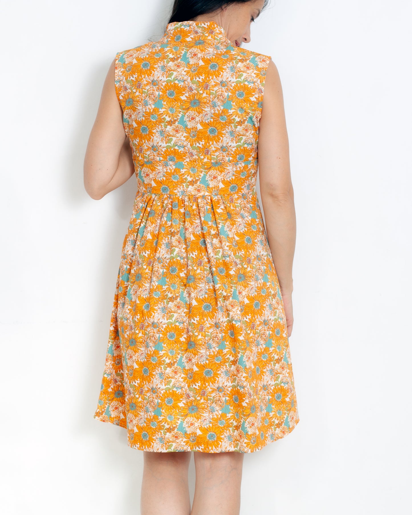 DERNIERE CHANCE -Robe Carole FLEUR RETRO