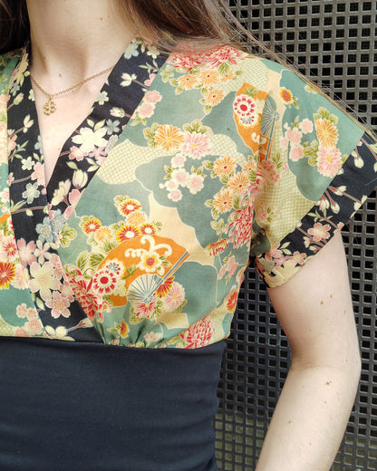 TOP KIM Classique Pivoine ciel