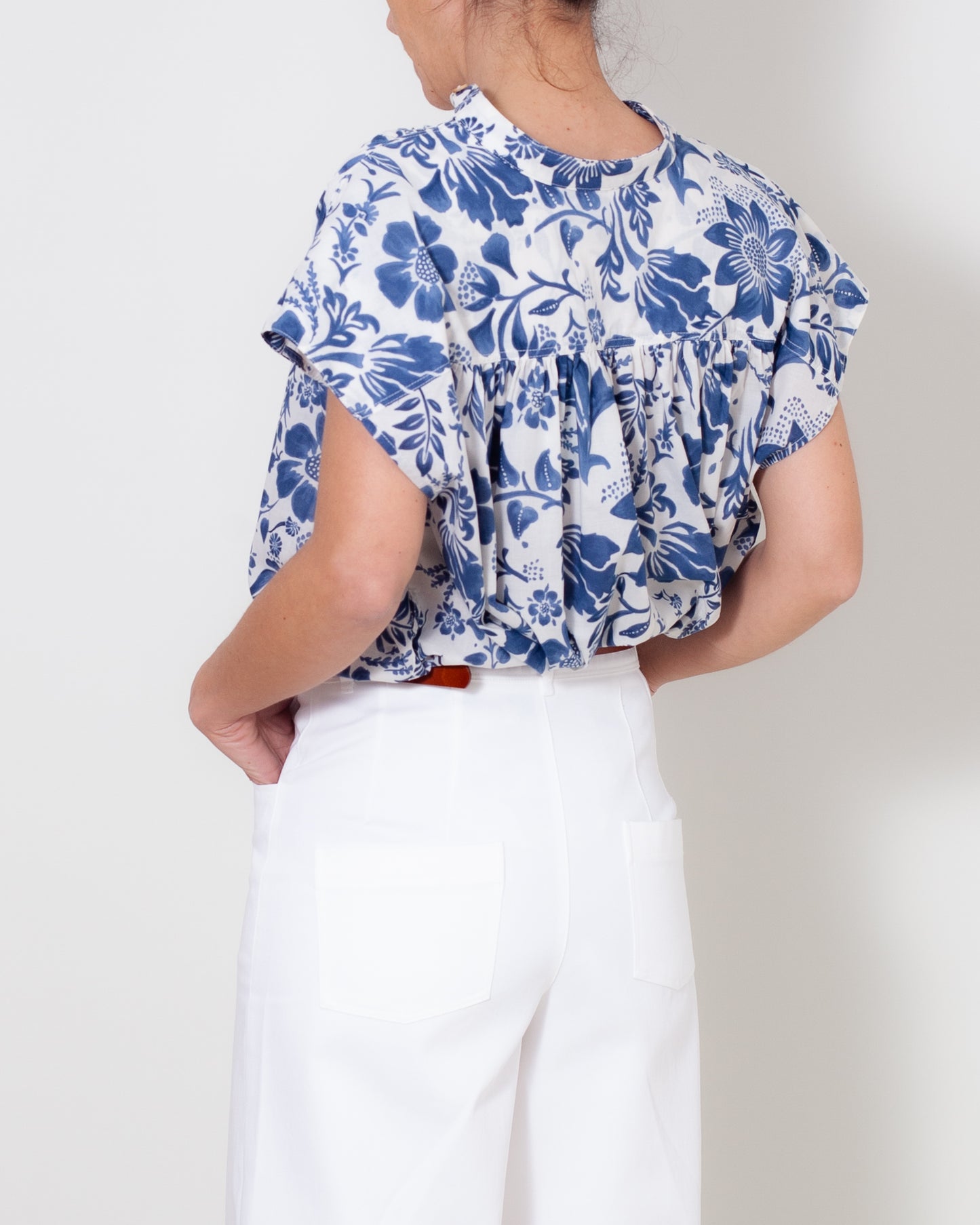 Chemise Claudine Jardin bleu UP
