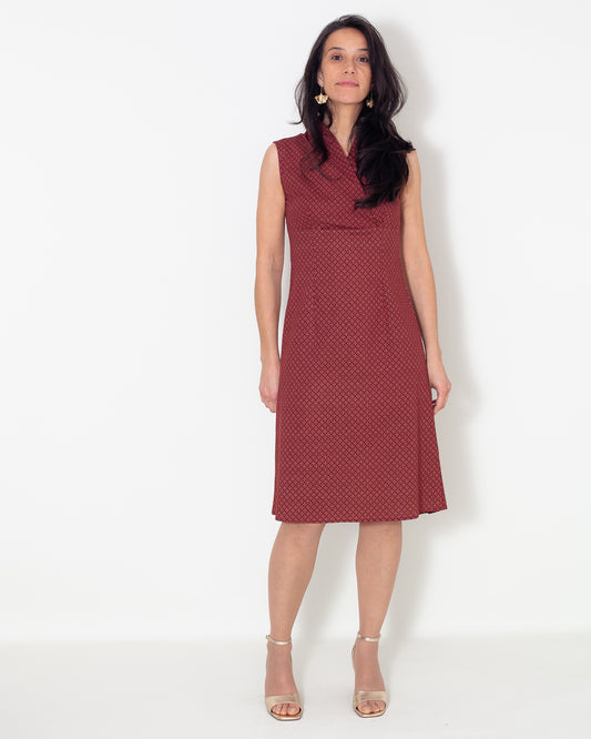Robe Cloe Arty Bordeau
