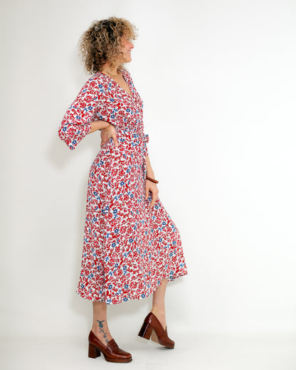 Robe Justine cache-coeur Dentelle des prés - SPECIAL