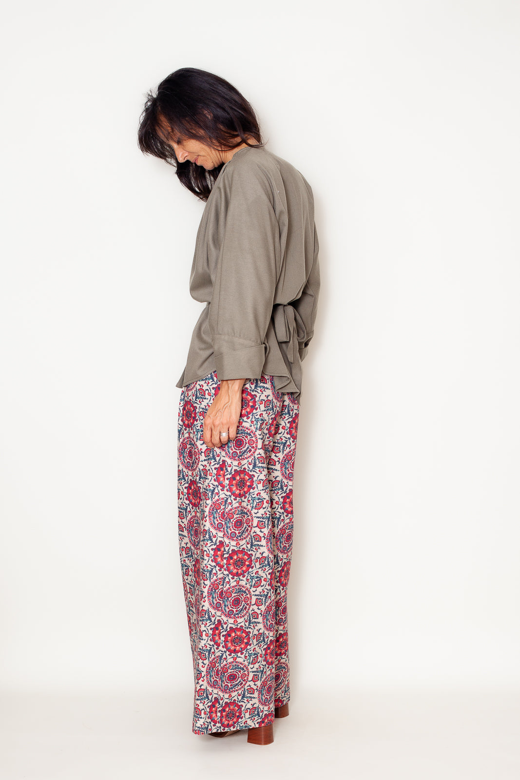Veste Louison Laine Kaki