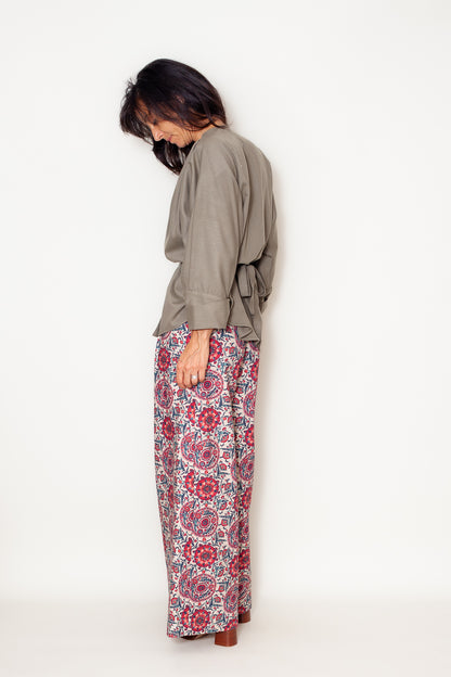 Veste Louison Laine Kaki