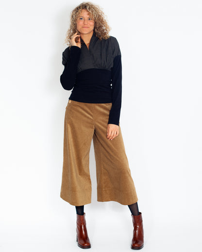 TOP KIMONO vagues en points