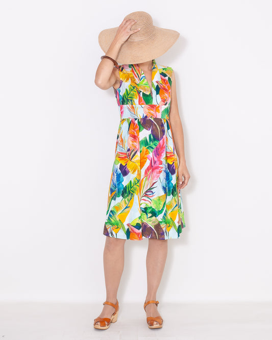 Robe Carole fleurs et fraicheur