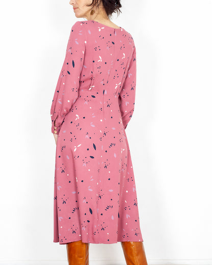 Robe Désirée Mind Rose ECOVERO - PRIX ROND