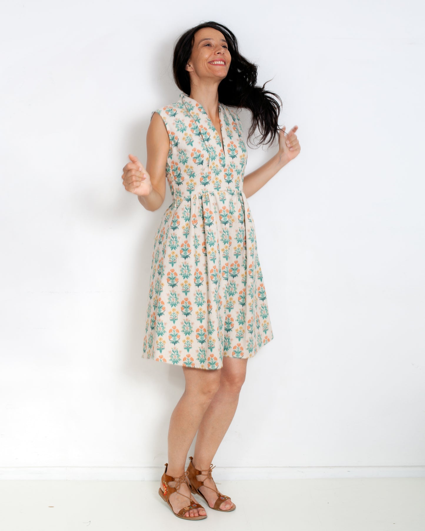 DERNIERE CHANCE - Robe Carole ART FLORAL