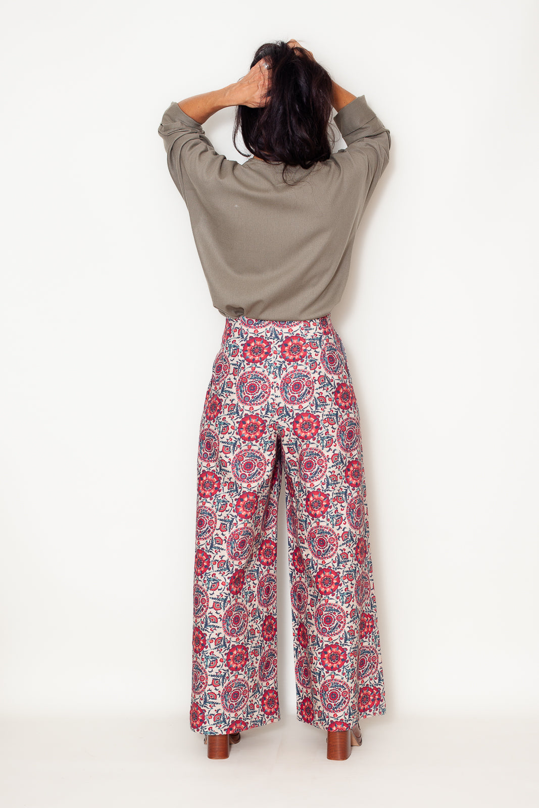 Veste Louison Laine Kaki