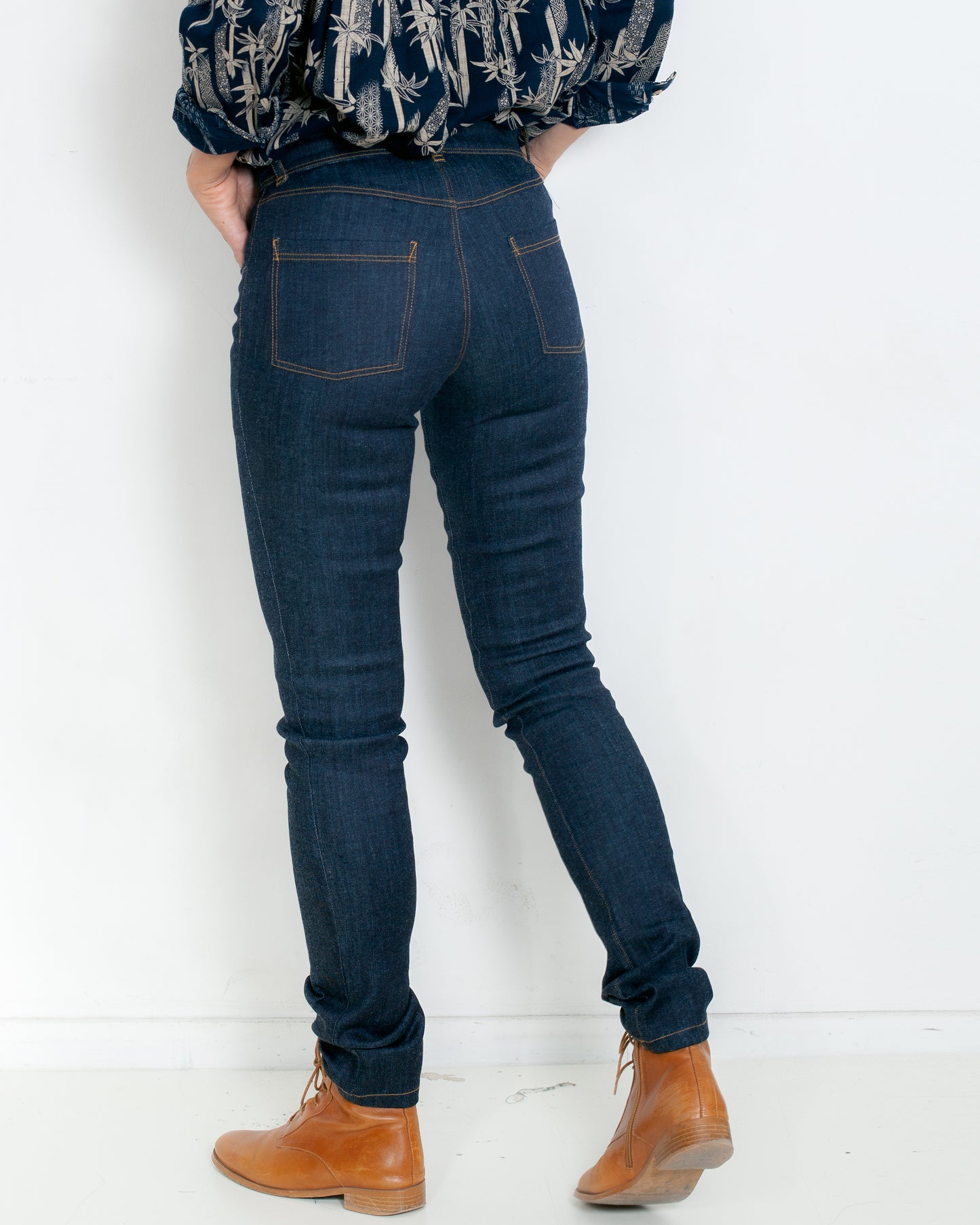 Jeans Lise UP bleu foncé