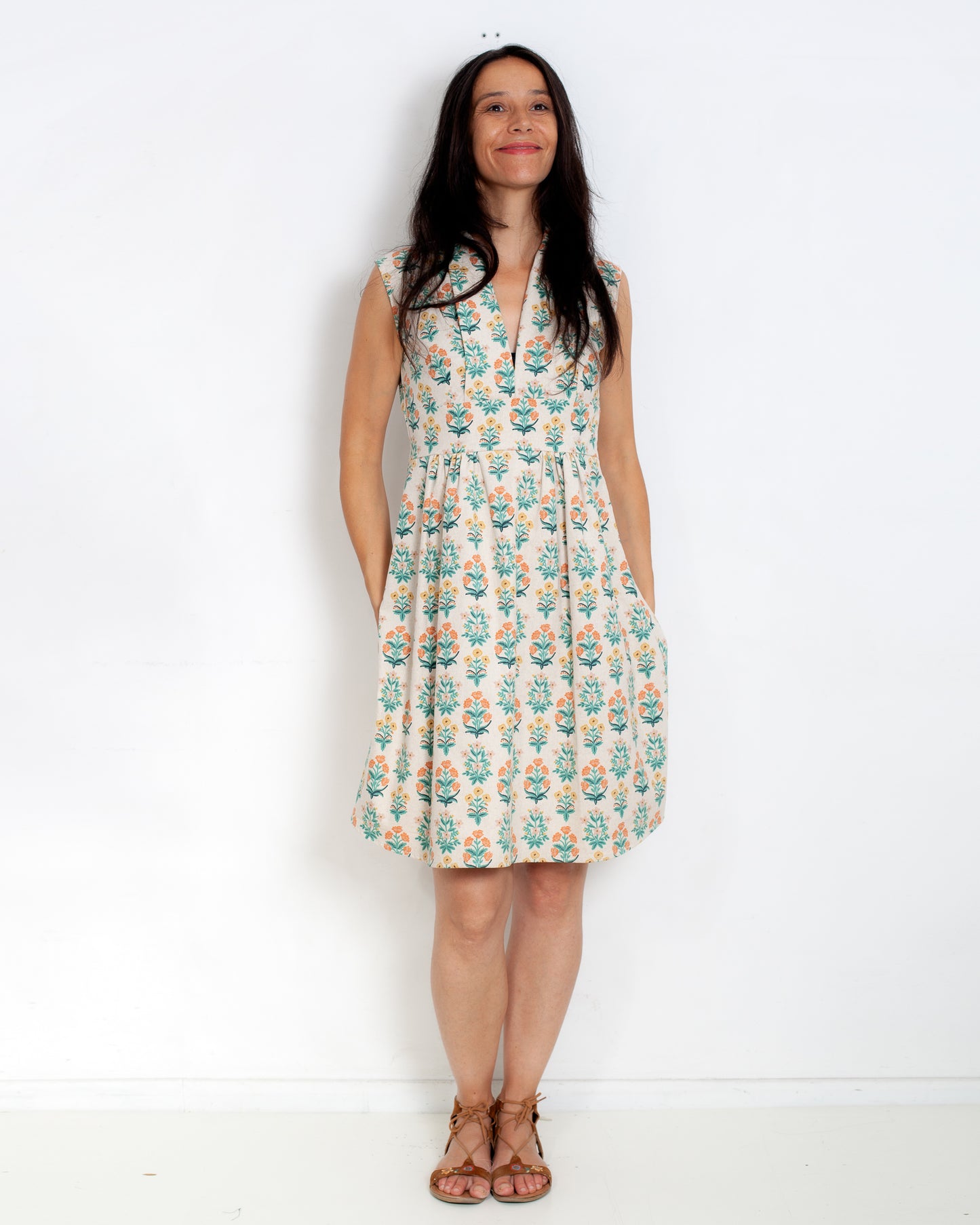 DERNIERE CHANCE - Robe Carole ART FLORAL