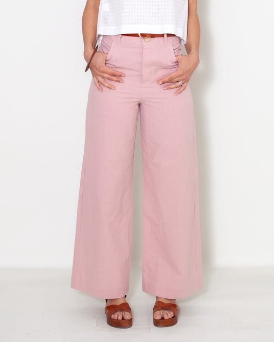 Pantalon Marinette long BIO Rose poudré