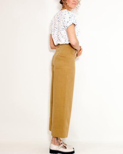 Pantalon Marinette Coton-UP Doré - DERNIERE CHANCE