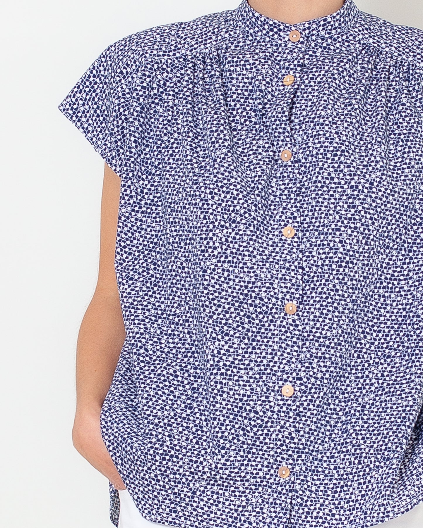 Chemise Claudine Pois graphiques UP