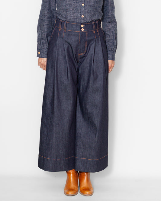 Pantalon Lou Denim Upcyclé N°1