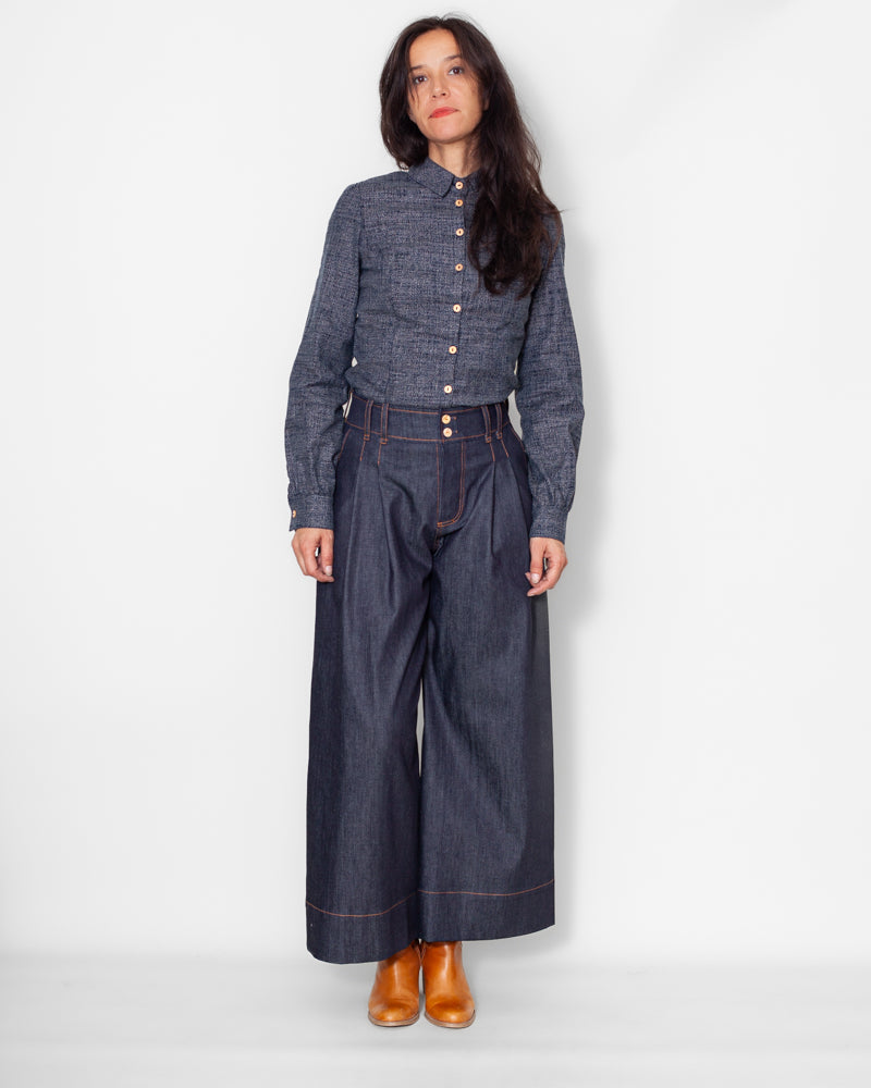 Pantalon Lou Denim Upcyclé N°1